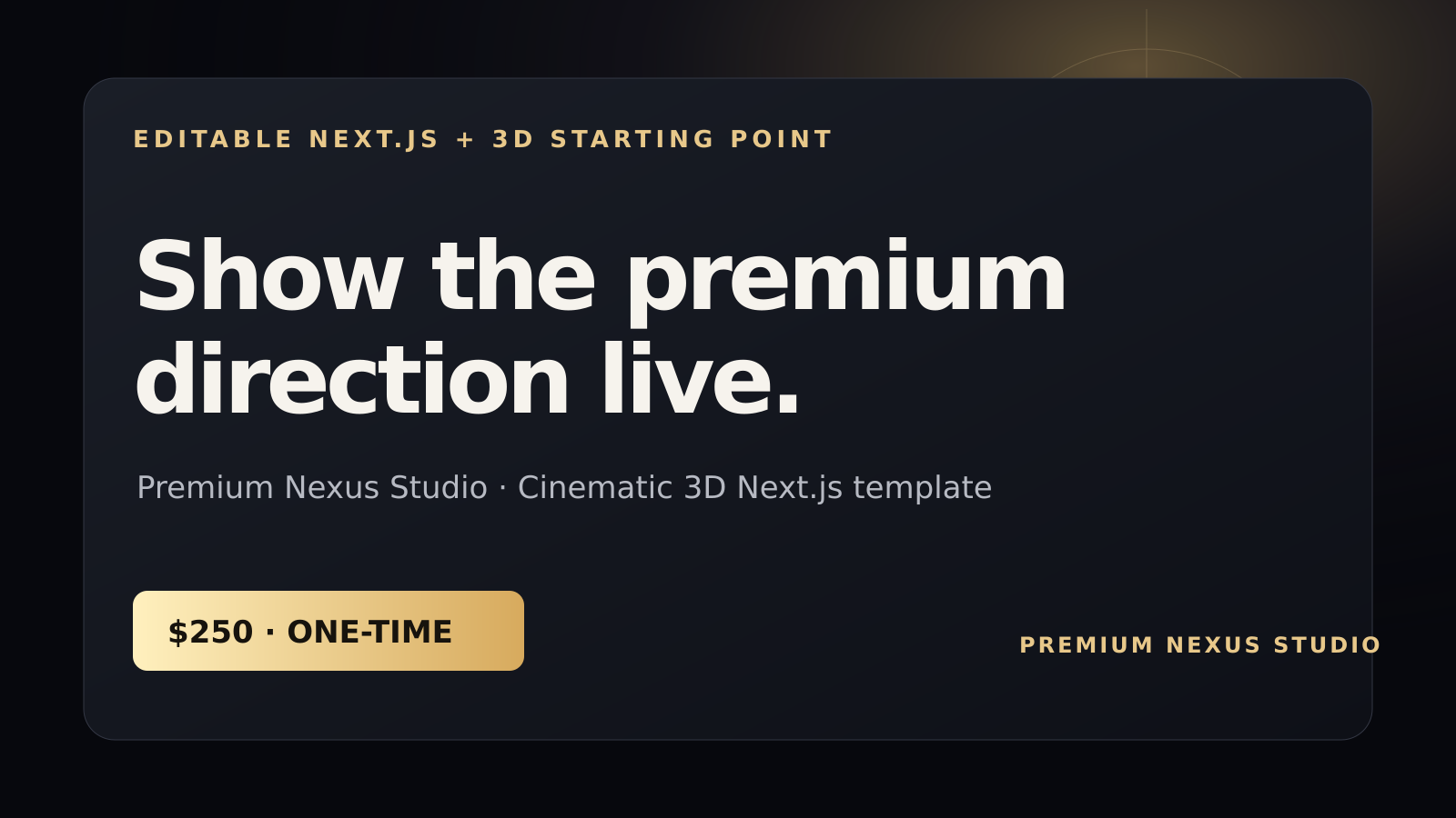 Premium Nexus Studio preview