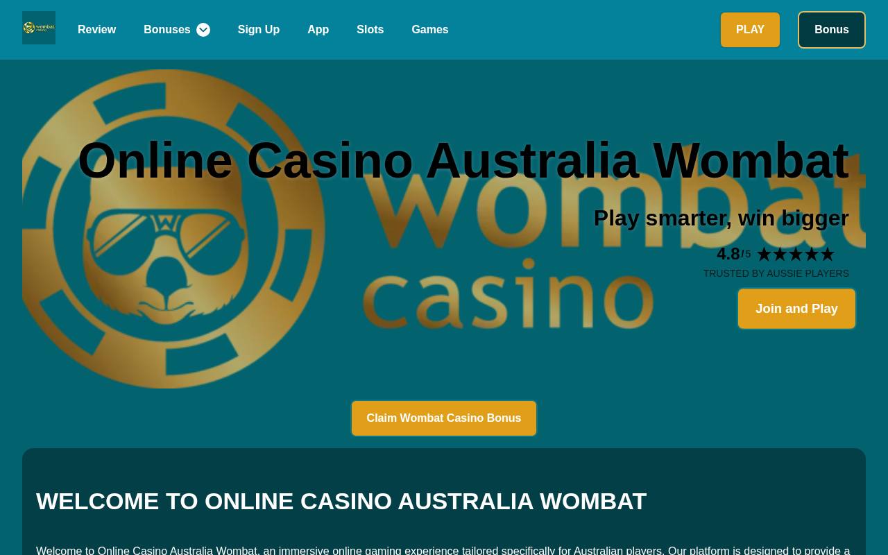 Online Casino Australia Wombat – AU Casino Games & Login preview